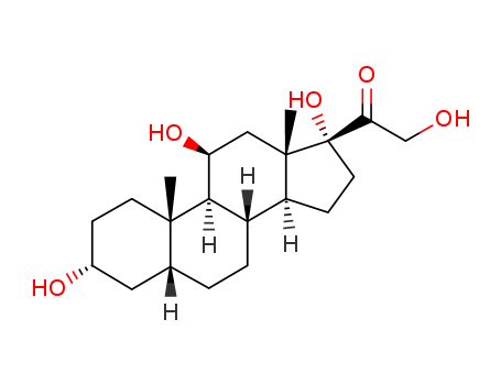 Pregnan-20-one,3,11,17,21-tetrahydroxy-, (3a,5b,11b)-
