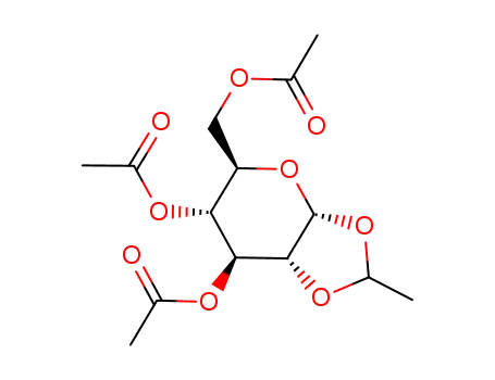3,4,6-tri-O-acetyl-1,2-O-<(R,S)-ethylidene>-α-D-glucopyranose
