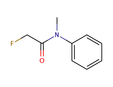 Molecular Structure of 7797-75-3 (2-fluoro-N-methyl-N-phenylacetamide)