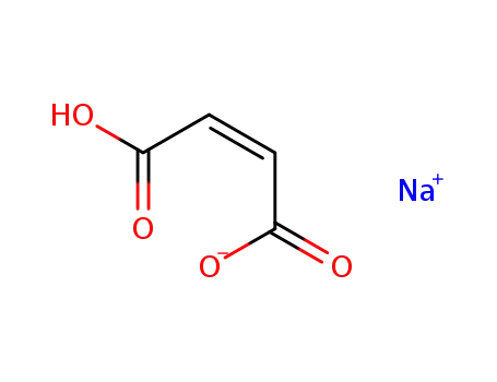 Molecular Structure of 3105-55-3 (MALEIC ACID MONOSODIUM SALT)