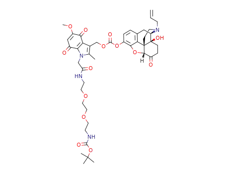 Molecular Structure of 1190930-93-8 (C<sub>44</sub>H<sub>54</sub>N<sub>4</sub>O<sub>14</sub>)