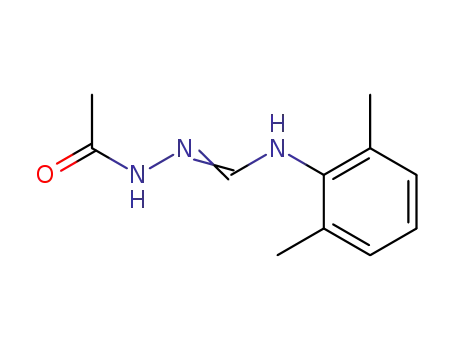 N-acetyl-N'-(2,6-dimethylphenylaminomethylene)hydrazine
