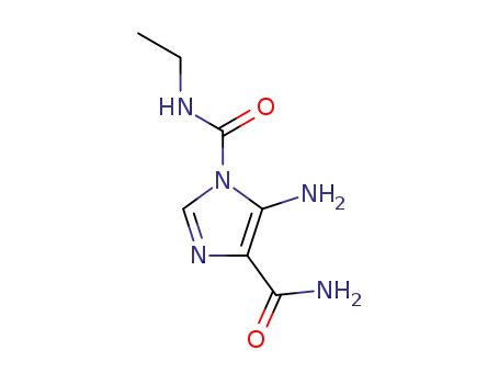 Molecular Structure of 188612-55-7 (5-amino-N 1-ethyl-1H-imidazole-1,4-dicarboxamide)