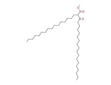 Molecular Structure of 10126-69-9 (2-hexadecyl-3-oxo-eicosanoic acid methyl ester)
