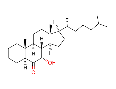7α-hydroxy-6-oxo-5α-cholestane