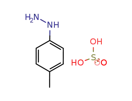 Molecular Structure of 54476-55-0 (P-TOLYLHYDRAZINE SULFATE)