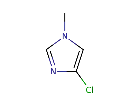 Molecular Structure of 4897-21-6 (1-Methyl-4-Chloroimidazole)