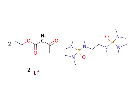 Molecular Structure of 84850-88-4 (C<sub>12</sub>H<sub>34</sub>N<sub>6</sub>O<sub>2</sub>P<sub>2</sub>*2C<sub>6</sub>H<sub>9</sub>O<sub>3</sub><sup>(1-)</sup>*2Li<sup>(1+)</sup>)