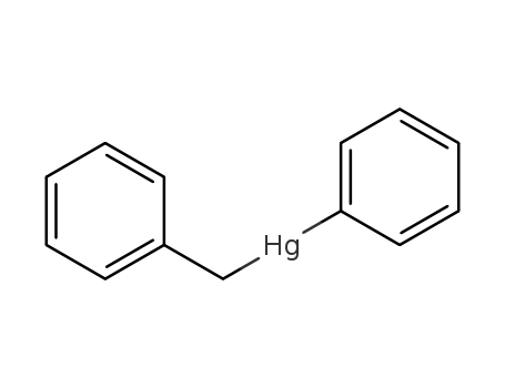 Molecular Structure of 60221-80-9 (Mercury, phenyl(phenylmethyl)-)
