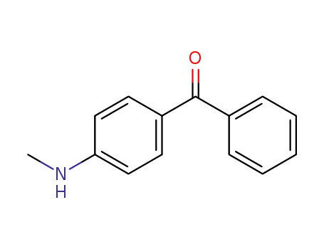 Molecular Structure of 26178-74-5 (Methanone, [4-(methylamino)phenyl]phenyl-)