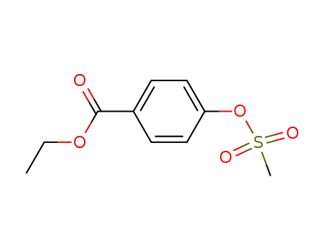 Molecular Structure of 902148-89-4 (ethyl 4-(methanesulfonyloxy)benzoate)
