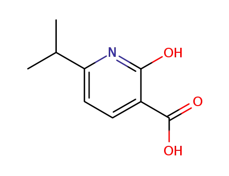 Molecular Structure of 98483-00-2 (6-ISOPROPYL-2-OXO-1,2-DIHYDRO-PYRIDINE-3-CARBOXYLIC ACID)