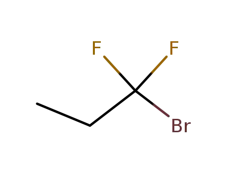 Molecular Structure of 420-89-3 (1-bromo-1,1-difluoro-propane)