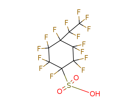 Cyclohexanesulfonicacid, 1,2,2,3,3,4,5,5,6,6-decafluoro-4-(1,1,2,2,2-pentafluoroethyl)-