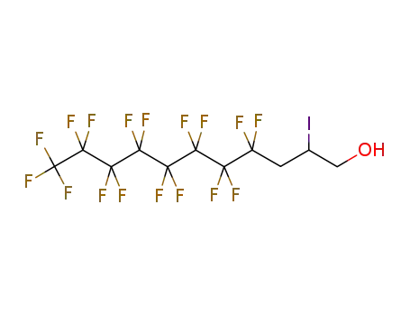 Molecular Structure of 38550-45-7 (3-PERFLUOROOCTYL-2-IODOPROPANOL)