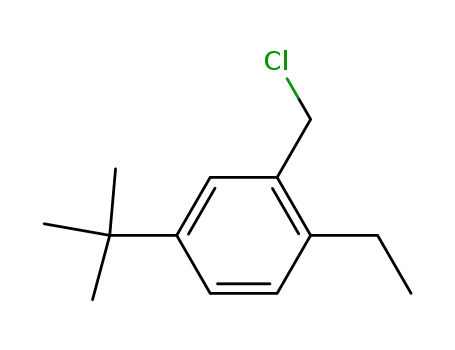 Benzene, 2-(chloromethyl)-4-(1,1-dimethylethyl)-1-ethyl-