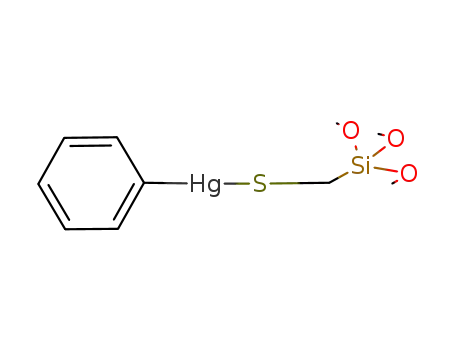 C<sub>6</sub>H<sub>5</sub>HgS(CH<sub>2</sub>)Si(OCH<sub>3</sub>)3