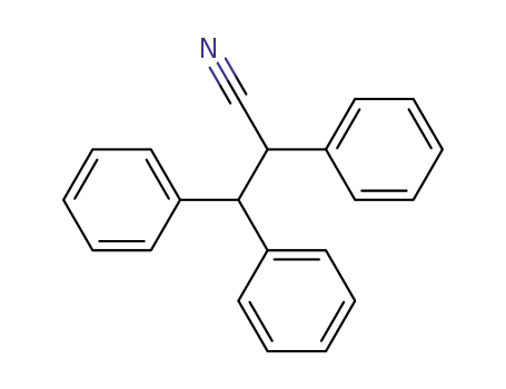 Molecular Structure of 5350-66-3 (2,3,3-triphenylpropanenitrile)