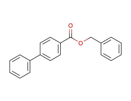 Molecular Structure of 71945-53-4 (benzyl [1,1’-biphenyl]-4-carboxylate)