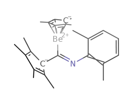 Be(C<sub>5</sub>(CH<sub>3</sub>)5)(C(C<sub>5</sub>(CH<sub>3</sub>)5)(NC<sub>6</sub>H<sub>3</sub>(CH<sub>3</sub>)2))