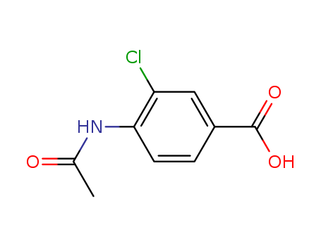 4-AcetaMido-3-chlorobenzoic acid