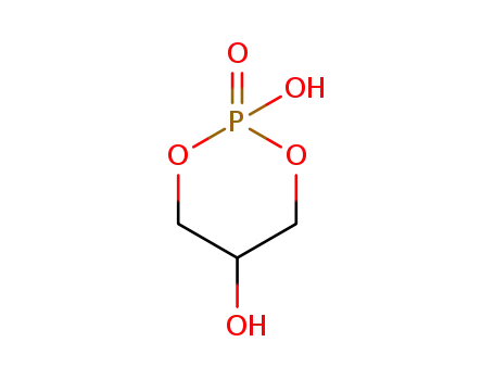 Molecular Structure of 42320-97-8 (1,3-cyclic glycerophosphate)