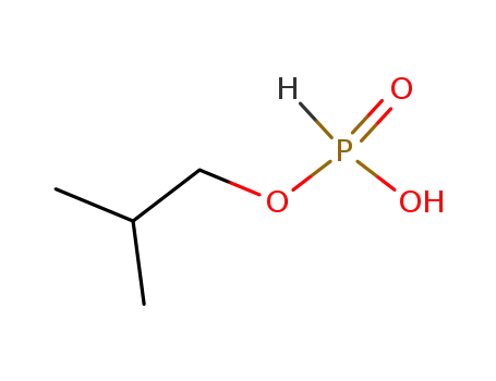 Molecular Structure of 44744-68-5 (phosphonic acid monoisobutyl ester)