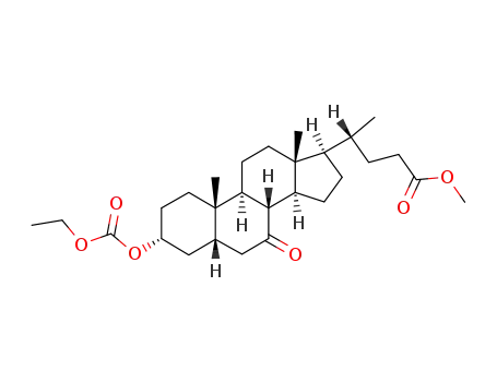 (3α,5β)-3-[(Ethoxycarbonyl)oxy]-7-oxo-cholan-24-oic Acid Methyl Ester