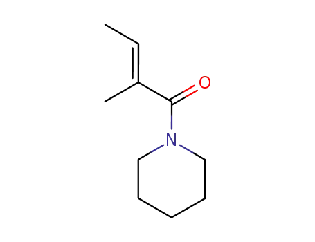 Piperidine, 1-(2-methyl-1-oxo-2-butenyl)-