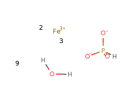 iron(III) phosphite * 9 H<sub>2</sub>O
