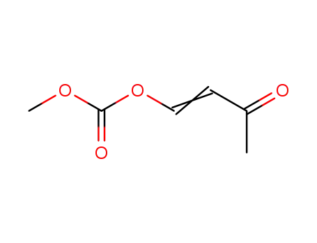 Molecular Structure of 999-69-9 (4-methoxycarbonyloxy-but-3-en-2-one)