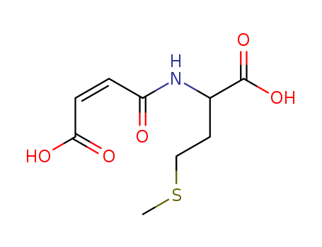 2-Butenoic acid,4-[[1-carboxy-3-(methylthio)propyl]amino]-4-oxo-, (2Z)-