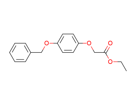Acetic acid;2-[4-(phenylMethoxy)phenoxy]-; ethyl ester