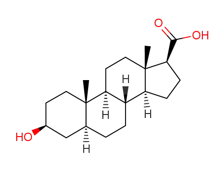 3-hydroxy-10,13-dimethyl-2,3,4,5,6,7,8,9,11,12,14,15,16,17-tetradecahydro-1H-cyclopenta[a]phenanthrene-17-carboxylic acid