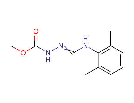 Hydrazinecarboxylic acid, [[(2,6-dimethylphenyl)amino]methylene]-,
methyl ester