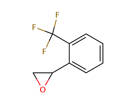 Molecular Structure of 111991-15-2 (2-[2-(trifluoromethyl)phenyl]oxirane)
