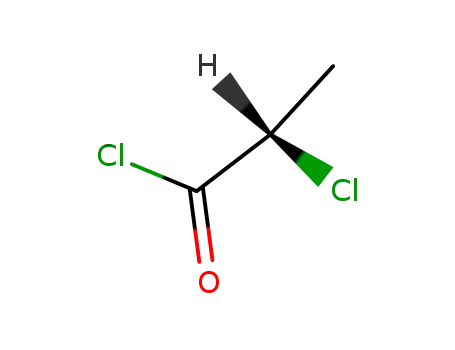 Molecular Structure of 70110-24-6 (2-Chloropropionyl chloride)