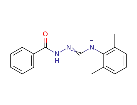 N-benzoyl-N'-(2,6-dimethylphenylaminomethylene)hydrazine