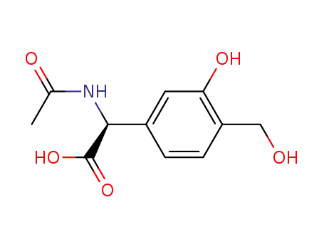 L-N-acetyl(3-hydroxy-4-hydroxymethylphenyl)glycine
