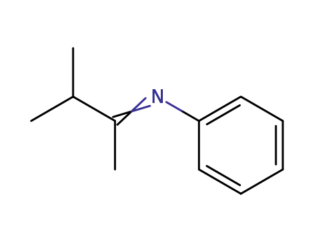 Molecular Structure of 74265-71-7 (Benzenamine, N-(1,2-dimethylpropylidene)-)