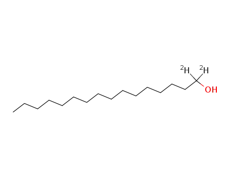 Molecular Structure of 56555-03-4 (<1,1-D2>cetyl alcohol)