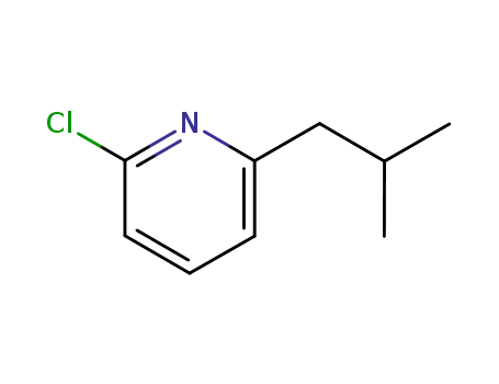 Molecular Structure of 71306-37-1 (2-chloro-6-isobutyl-pyridine)