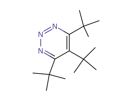 Molecular Structure of 103794-88-3 (1,2,3-Triazine, 4,5,6-tris(1,1-dimethylethyl)-)