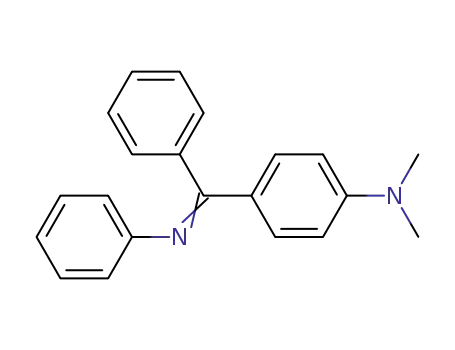 Molecular Structure of 18049-41-7 (Benzenamine, N,N-dimethyl-4-[phenyl(phenylimino)methyl]-)