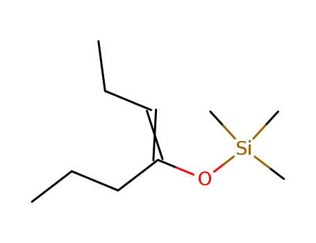 Molecular Structure of 63547-54-6 (Silane, trimethyl[(1-propyl-1-butenyl)oxy]-)