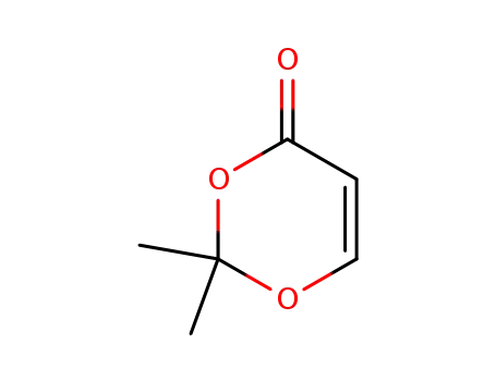Molecular Structure of 87769-48-0 (2,2-dimethyl-4H-1,3-dioxin-4-one)