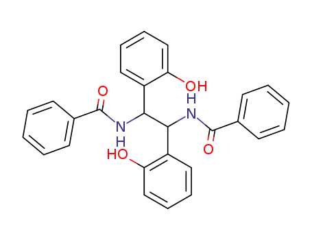 <i>N</i>,<i>N</i>'-(2,2'-dihydroxy-bibenzyl-α,α'-diyl)-bis-benzamide
