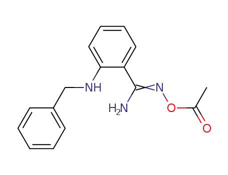 O-acetyl-2-benzylaminobenzamide oxime