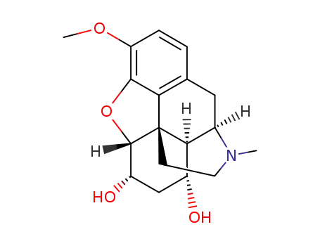 4,5α-epoxy-3-methoxy-17-methyl-(14α)-morphinane-6α,8α-diol