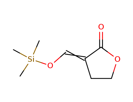 3-(((Trimethylsilyl)oxy)methylene)dihydro-2(3H)-furanone